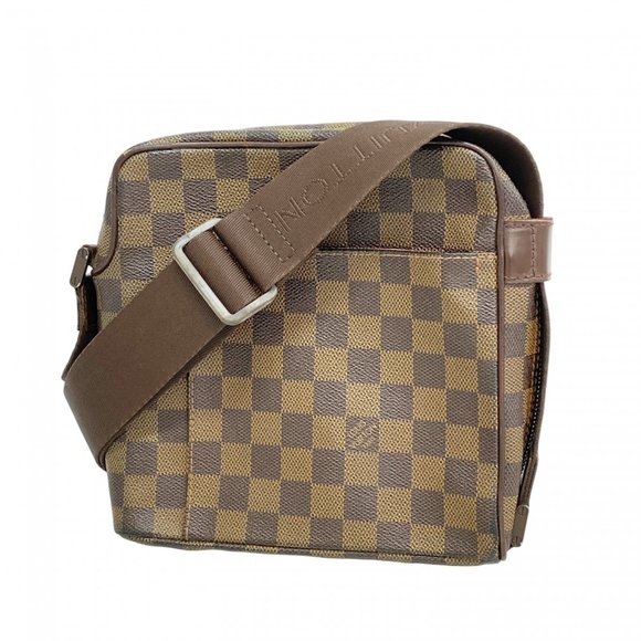 LOUIS VUITTON Handbags - Louis Vuitton Shoulder Bag Damier Olaf PM N41442 Ebene Ladies